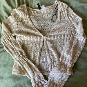 Crochet cardigan